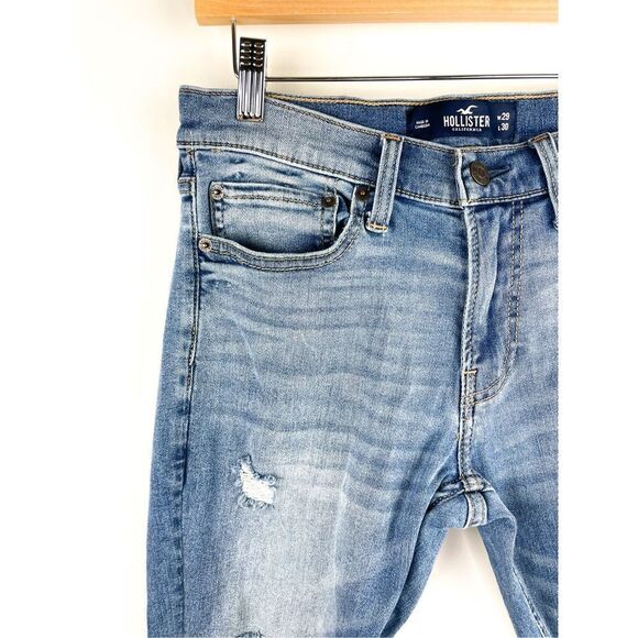 Hollister Men’s Stacked Skinny Distressed Jeans - Picture 3 of 8